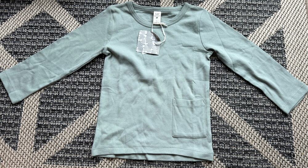 Kate Quinn Organic Cotton Long Sleeve Shirt Kids Size 5Y